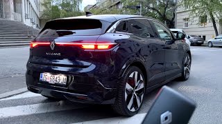 RENAULT MEGANE ETECH techno 2023  EVENING POV test drive cool AMBIENT lights DRIVE MODES [upl. by Gibson31]