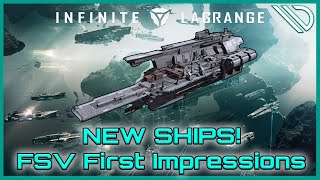 Infinite Lagrange  New Ship FSV and Levy first impressions [upl. by Joacima203]