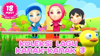 Koleksi Lagu Kanak Kanak 3  Jana Wada Zaza  Itik Tokwi Mandi Dalam Kolam Dan LainLain  18 Minit [upl. by Niraa]