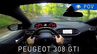 Peugeot 308 GTi 2018  POV Drive  Project Automotive [upl. by Donia]