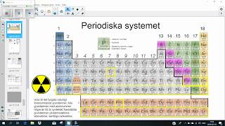 Kemi Grundämnen och Periodiska Systemet Isotoper [upl. by Grimona]