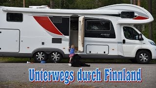 Mit dem Wohnmobil durch Finnland Skandinavien Rundreise 2016 [upl. by Elirpa]