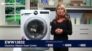 Electrolux EWW12832 Washer Dryer Combo Overview  Appliances Online [upl. by Ytirahs545]