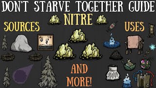 Dont Starve Together Guide Nitre  Sources Uses amp More [upl. by Marquez]