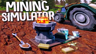 Building A Gold Mining Base – New Openworld Gold Mining Simulator – Hydroneer [upl. by Hamner]