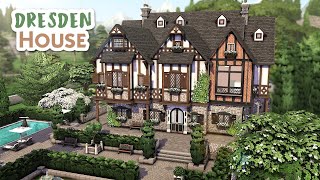 Dresden House Reno Part 1  The Sims 4  Speed Build NO CC [upl. by Dorthy]