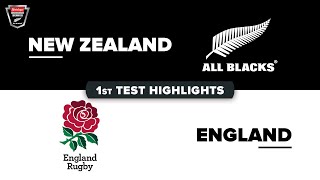 HIGHLIGHTS  NEW ZEALAND v ENGLAND  July Internationals 2024  First Test [upl. by Ambie]