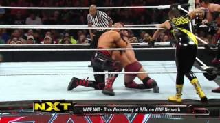 Neville amp The Lucha Dragons vs Stardust amp The Ascension  Raw Latino [upl. by Zucker]