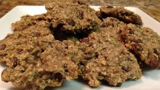 Oatmeal Chocolate Chip Healthy Cookies  HASfit Gluten Free Cookie Recipes  Vegan Cookies [upl. by Hole]