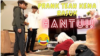 TEAH KENA RASUK HANTU MASA SHOOTING   PRANK AM  AMIR RAHIM TAKUT [upl. by Nannaihr811]