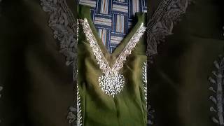 Handwork embroidery suit design  embroidery [upl. by Ajnotal]