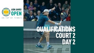 ABN AMRO Open 2024 Qualifiers Day 2  Court 2 [upl. by Dominic]