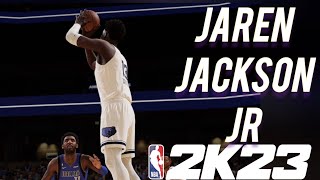 NBA 2K23 Jaren Jackson Jr Jumpshot Fix [upl. by Elegna]