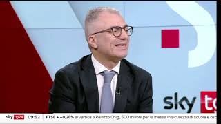 Filippo Scerra ospite a quotStartquot SkyTg24 23052024 [upl. by Refynnej524]