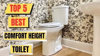 Top 5 Best Comfort Height Toilet In 2023  Tall Toilet Height [upl. by Ponce]