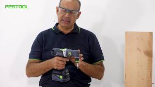 FestoolTV  Trapani a batteria PDC 184 e DRC 184 [upl. by Rotceh718]