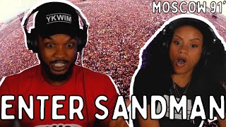 HOW IS THIS EVEN POSSIBLE 🎵 Metallica Enter Sandman Live Moscow 1991 Reaction [upl. by Ingaberg199]