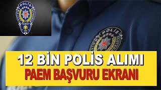 12 BİN POLİS ALIMI [upl. by Adoc]