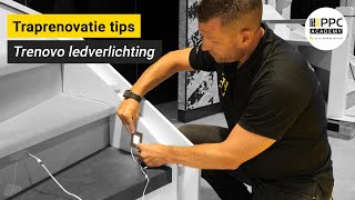 Traprenovatie tips  Aflevering 7 Trenovo verlichting installeren [upl. by Jarrell615]