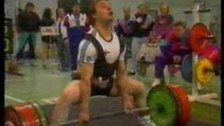 Jarmo Virtanen 340kg  825kg 1993 [upl. by Oludoet]