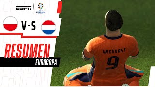 POLONIA VS HOLANDA JD PATCH  16  JUNIO  EUROCOPA 2024 [upl. by Dnaltroc]