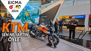 Sen Ne Yaptın Öyle KTM Eicma 2024 KtmHusqvarna Standı [upl. by Meldoh15]