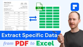 Extract Specific Data from PDF to Excel [upl. by Areit]