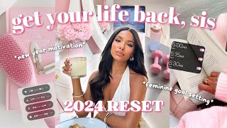 FEMININE RESET 2024 💗 femininity routine  goals 🎧 17 ways to make 2024 your best year yet  Ep 12 [upl. by Abbub732]