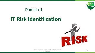 CRISC Exam review and Domain 1  IT Risk Identification  Learn CRISC [upl. by Ramon]