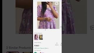 Affordable feeding dresses form Meeshomeeshofinds meeshoonlineshopping budgetfriendly [upl. by Yeclek]