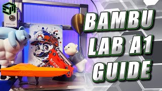 Bambu Lab A1  AMS Lite Guide Assembly Setup Slicing Example Prints Optimizing AMS and Review [upl. by Fesuoy]