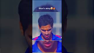 Bhuvis mind blowing in swing 🤯🔥cricket trending shortvideo [upl. by Eadwine]