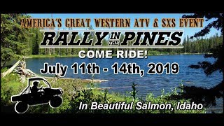 UTV Rally  Rally In The Pines 2019 promo video  ATV Event amp SXS Activities [upl. by Dulcia815]