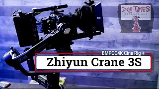 Zhiyun Crane 3S  BMPCC 4K Rig Troubleshoot Review Test Footage [upl. by Maroj]