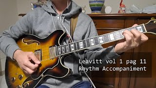 Leavitt vol 1 pag 11 Rhythm Accompaniment [upl. by Nyleahcim61]