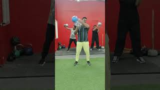 Full bodygymworkout workout kettlebells legs lunges lowerbodyworkout shoulder mobility [upl. by Areek697]