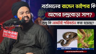 বর্তমানের রাসেল ভাইপার কি আগের চন্দ্রবোড়া সাপ শুধু কি নামটাই পরিবর্তন করা হয়েছে ৷ Ali Hasan Osama [upl. by Soalokin]