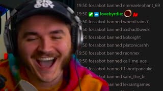 Jschlatt Bans EVERY Minecraft stan from his stream Again [upl. by Fernando]