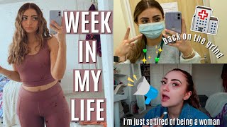 WEEKLY VLOG back to work constantly crying amp decluttering my wardrobe [upl. by Liddle]