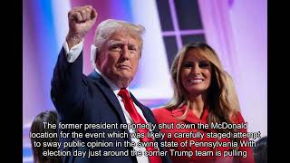 Why Is Donald Trump Working At McDonalds Memes About The Presidents 2024 Pennsylvania Photo Op Ex [upl. by Kaplan841]