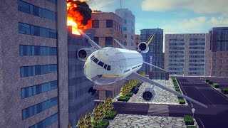 Besiege  Plane Crashes Emergency Landings amp more [upl. by Hannazus]