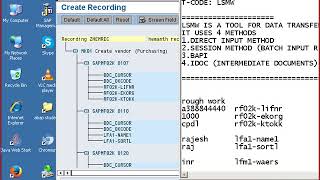 SAP ABAP Advanced Topic  LSMW [upl. by Epillihp]