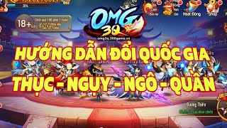 OMG3Q  HƯỚNG DẪN ĐỔI QUỐC GIA 4K VIDEO [upl. by Fey20]