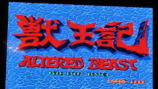 Altered Beast for the Sega Genesis [upl. by Ecnaralc624]