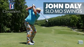 John Daly’s swing in slow motion every angle [upl. by Booker]