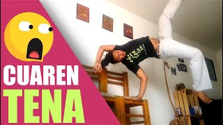 🔥Acrobacias BÁSICAS que puedes hacer EN CASA 🏠 TUTORIAL de Acrobacias PARA PRINCIPIANTES 😱 [upl. by Pacorro]