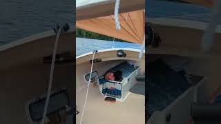 Downwind Sail in Dovekie 21 [upl. by Marciano]