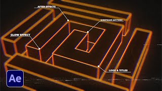 Make Anything a 3D Wireframe quotTronquot Effect in After Effects  Tutorial [upl. by Aicelf974]