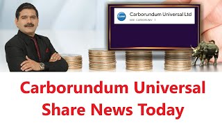 Carborundum Share News Today Carborundum Share Latest News Today  17th September 2024 [upl. by Nireil836]