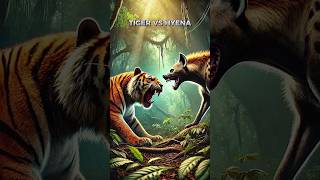 Tiger Vs Hyena hybrids hybridanimals hybridhuman hybridcreatures ai [upl. by Lorolla]